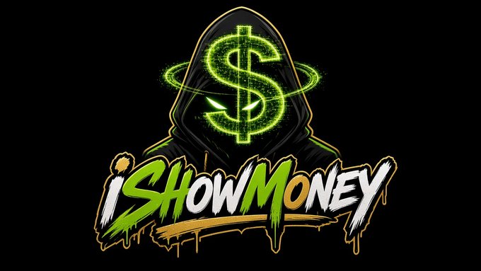 iShowMoney logo: hooded investigator with a glowing dollar-sign head